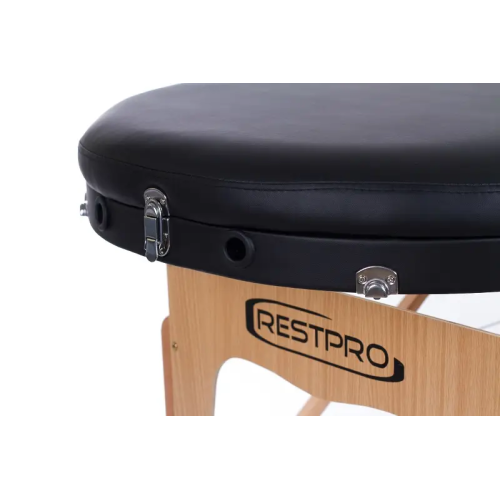 Массажный стол  RESTPRO VIP OVAL 3 Черный - фото №2